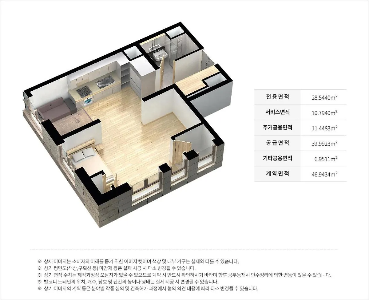 2023 New Build, Super Neat Full Option Apartment Seoul 0*,  South Korea